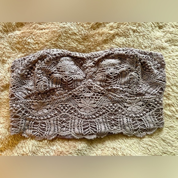 NWT Free People One Lumi Bandeau Rose XL - Picture 6 of 13